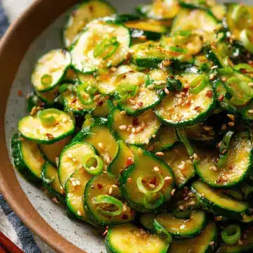 Korean Zucchini Side Dish