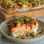 Spicy Salmon Sushi Bake