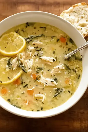 Greek Lemon Chicken Soup