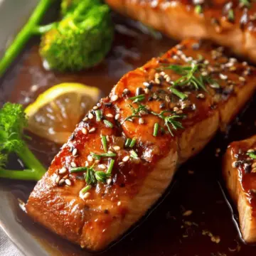 Honey Garlic Salmon
