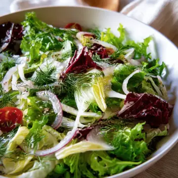 Bitter Greens & Fennel Salad