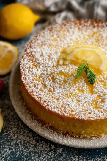Italian Lemon Ricotta Cake