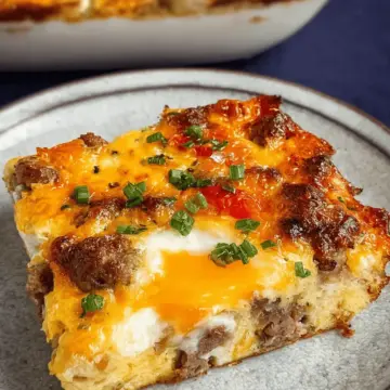 Easy Egg & Sausage Casserole