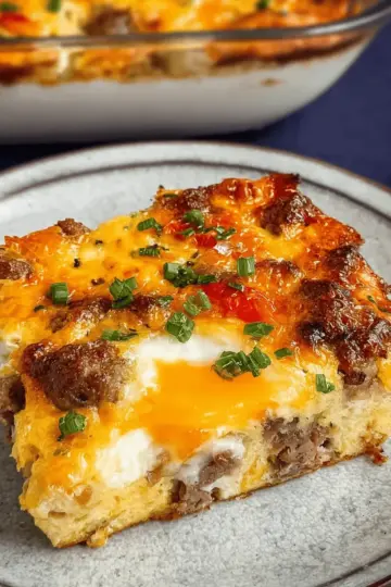 Easy Egg & Sausage Casserole