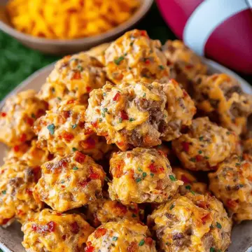 Pimento Cheese Sausage Balls
