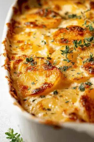 Easy Cheesy Scalloped Potatoes