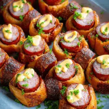 Kilted Sausage Bites