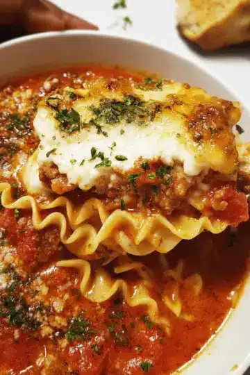 Lasagna Soup