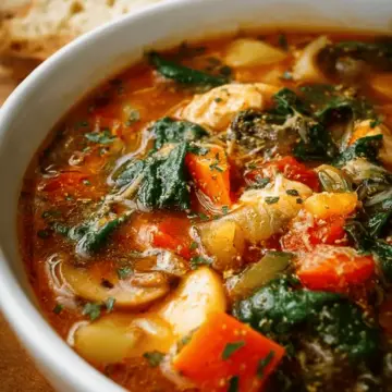 Italian Chicken and Autumn Veggie Soup