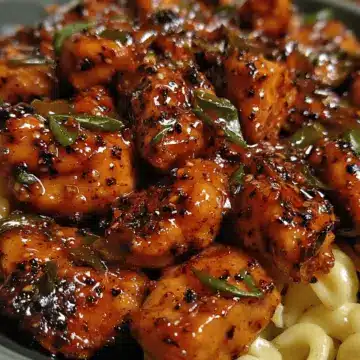 sweet and spicy honey pepper chicken