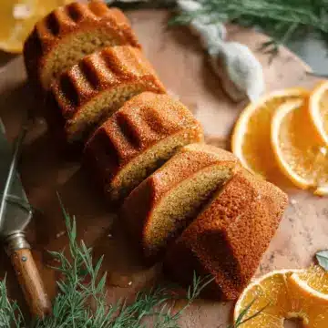 Orange Ginger Honey Cakes