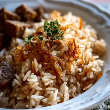 French Onion Rice