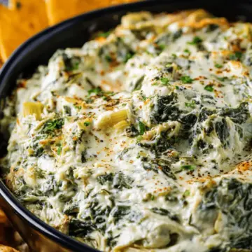 Classic Crock Pot Spinach Artichoke Dip
