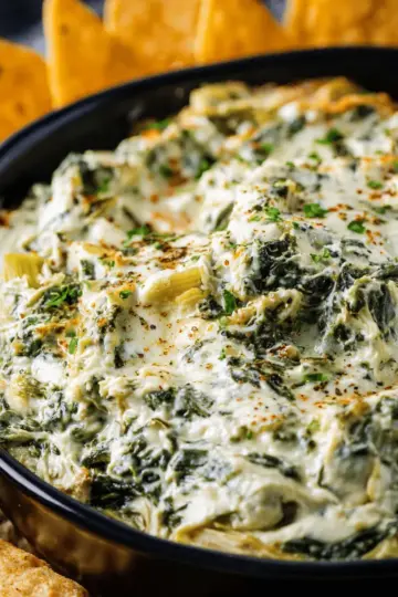 Classic Crock Pot Spinach Artichoke Dip