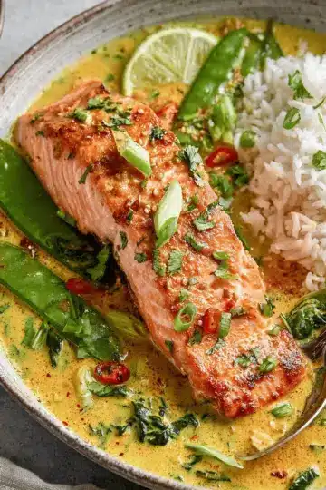 Coconut Curry Salmon