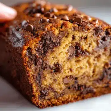 Easy Chocolate Chip Banana Bread