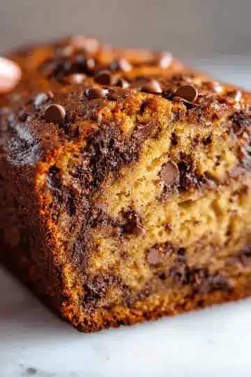 Easy Chocolate Chip Banana Bread