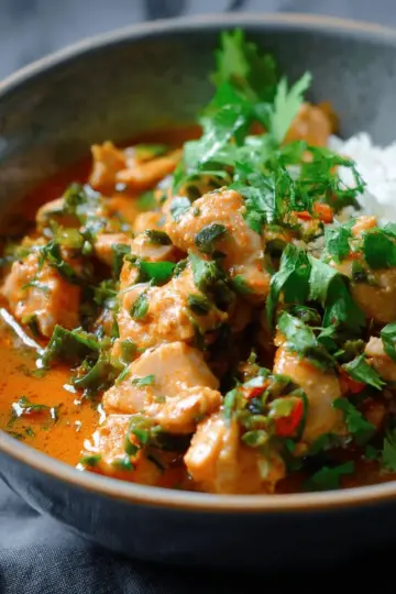 Thai Red Curry Chicken