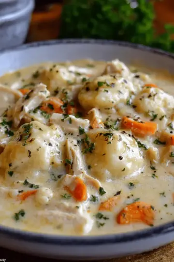 Cracker Barrel Chicken and Dumplings