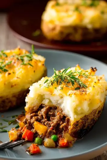 Shepherd’s Pie Baked Potatoes
