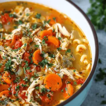 Sicilian Chicken Soup (Instant Pot or Stovetop)
