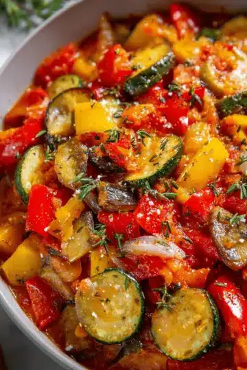 Easy One-Pot Ratatouille