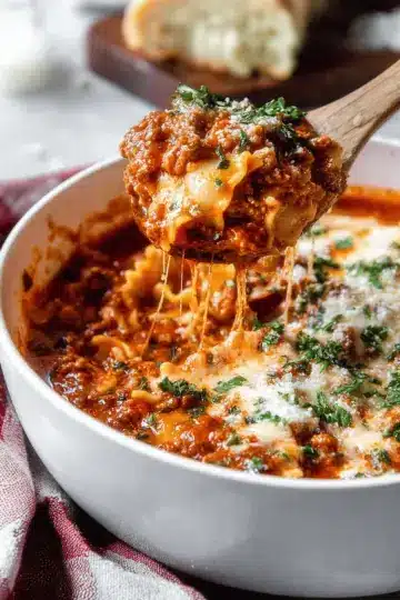 Easy Lasagna Soup Recipe