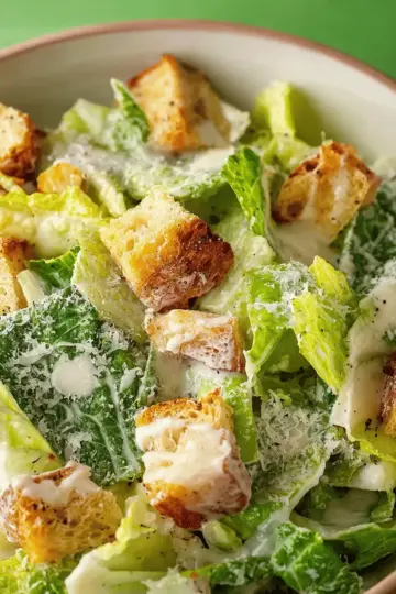 Best Homemade Caesar Salad Dressing