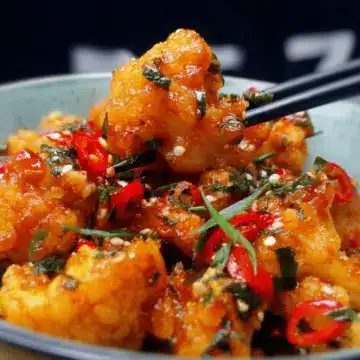 Sweet Chilli Cauliflower