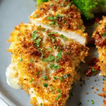 Longhorn Parmesan Crusted Chicken
