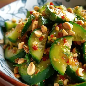 Spicy Cucumber and Peanut Salad