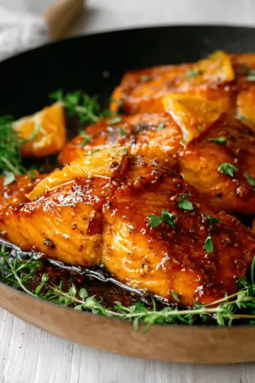 Orange Glazed Salmon