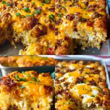 Tater Tot Breakfast Casserole