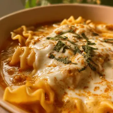 Creamy Lasagna Soup