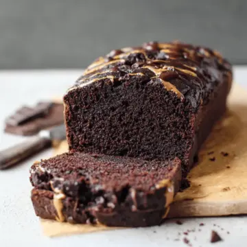 Healthy Dark Chocolate Espresso Banana Bread