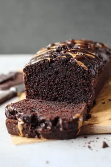 Healthy Dark Chocolate Espresso Banana Bread