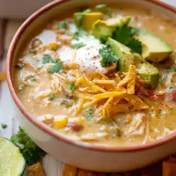 Green Chicken Enchilada Soup
