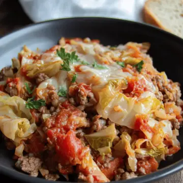 Unstuffed Cabbage Roll Skillet
