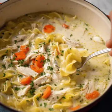 Creamy Chicken Noodle Soup