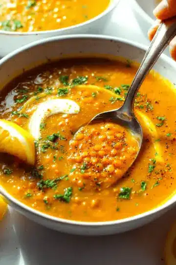 Lemony Lentil Soup