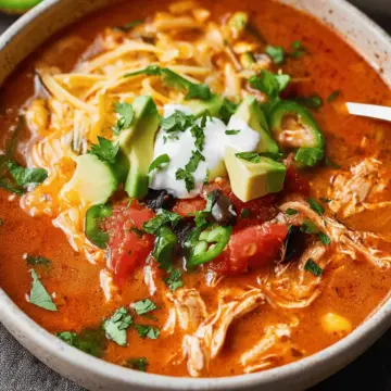 Chicken Enchilada Soup
