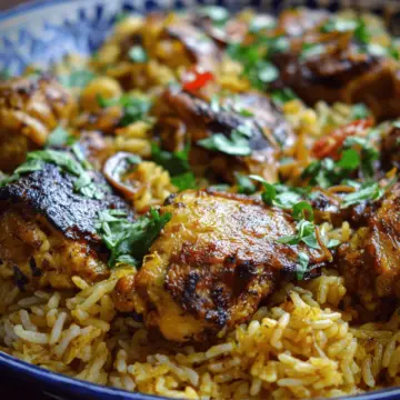 Moroccan Chicken & Rice