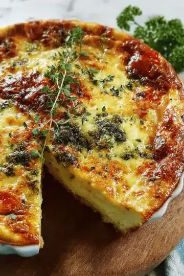 Crustless Quiche