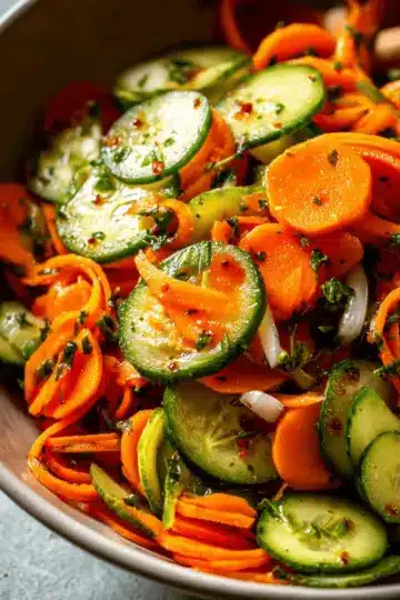 Carrot and Cucumber Salad