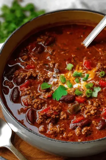 Best Ever Chili Recipe