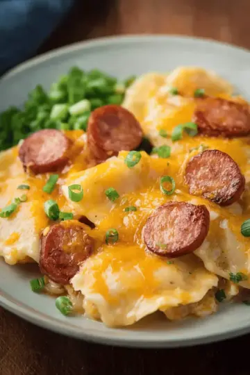 Crockpot Kielbasa and Pierogi Casserole Recipe: A Delicious and Easy Comfort Food