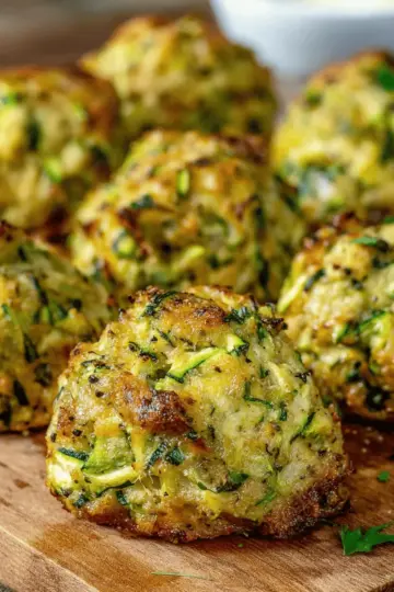 Zucchini Garlic Bites