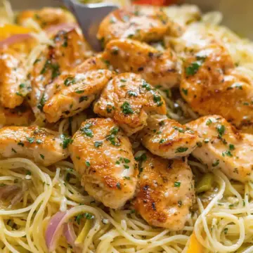 Easy Chicken Scampi Recipe