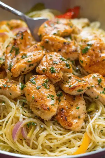 Easy Chicken Scampi Recipe