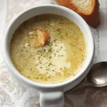 Country French Style Garlic Soup